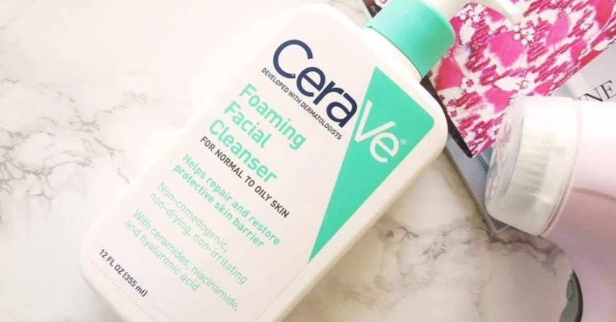Cerave Foaming Facial Cleanser