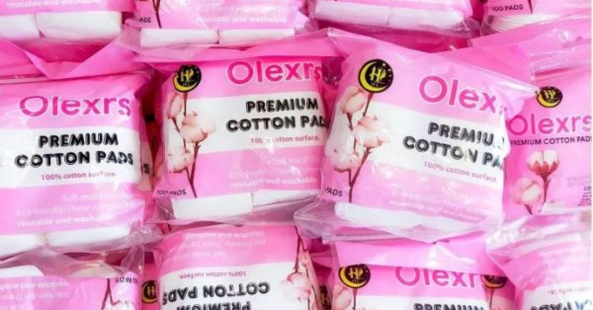 Bông Tẩy Trang Olexrs 100 Miếng