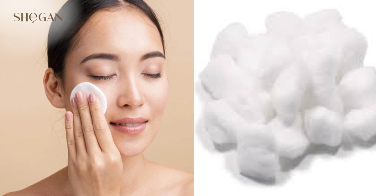 Cách dùng bông y tế tẩy trang