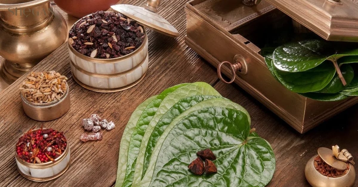 Một số bài thuốc từ lá trầu không