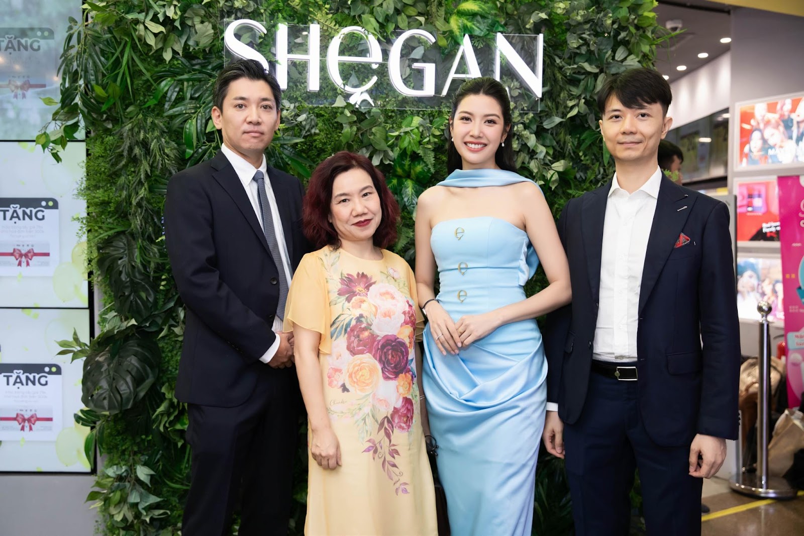 sự kiện chào mừng shegan có mặt tại hệ thống bán lẻ dược, mỹ phẩm lớn nhất nhật bản matsukiyo được tổ chức tại matsukiyo vincom đồng khởi