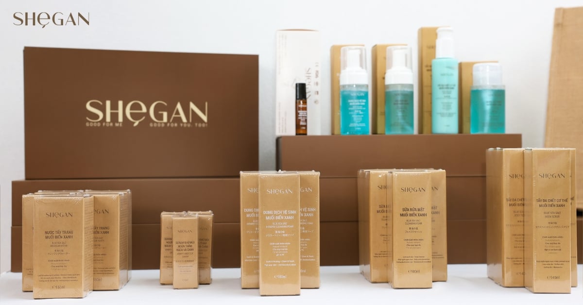 Thương hiệu mỹ phẩm thuần chay lành tính SHeGAN