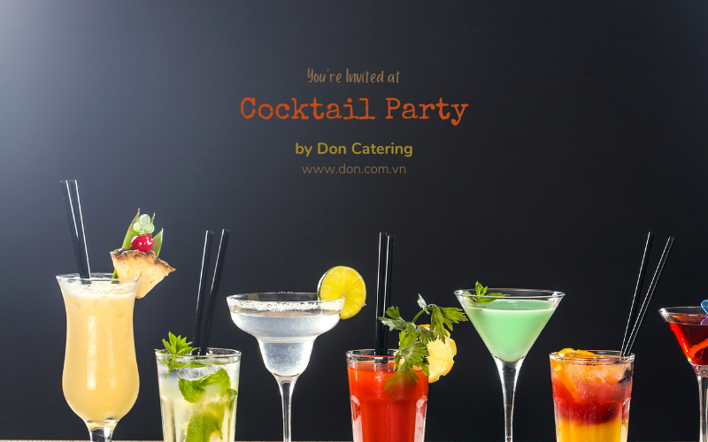 Ý tưởng và mẹo về thực đơn tiệc cocktail