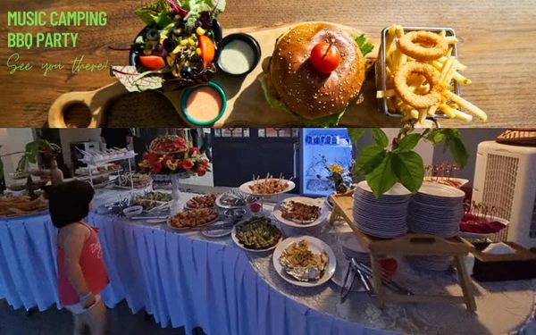 Tiệc buffet show âm nhạc cắm trại Đồng Nai đặt dịch vụ Don Catering