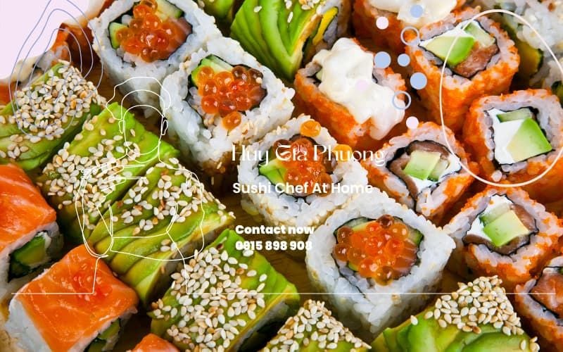 Dịch Vụ Đầu Bếp Sushi Tại Nhà