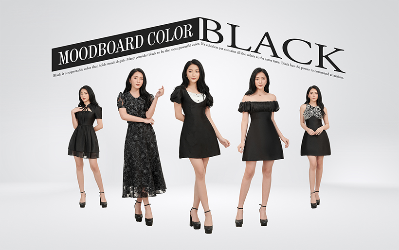 MOODBOARD COLOR: BLACK