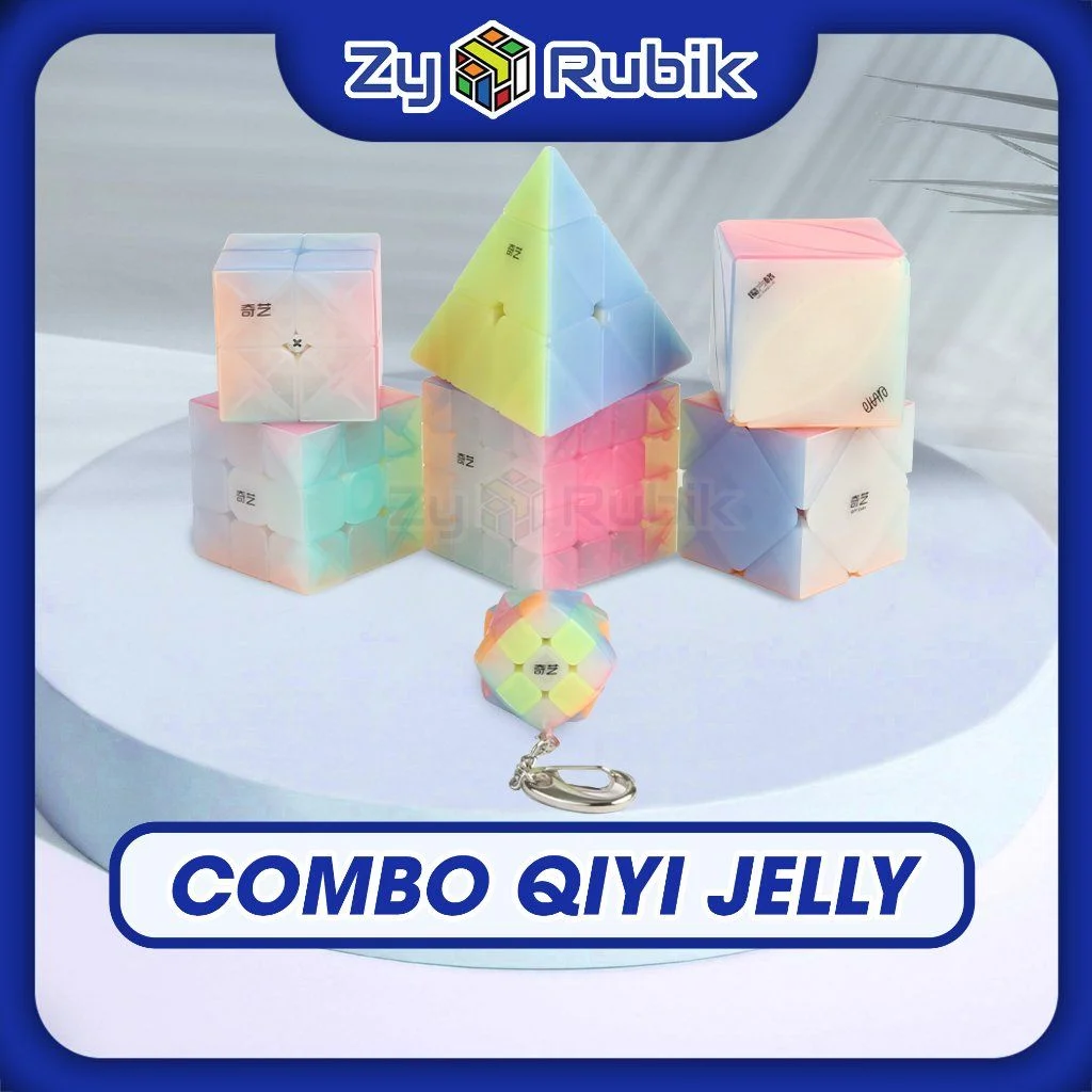 Bộ Sưu Tập Rubik Jelly Anh Đào: Hành trình khám phá sắc màu rực rỡ