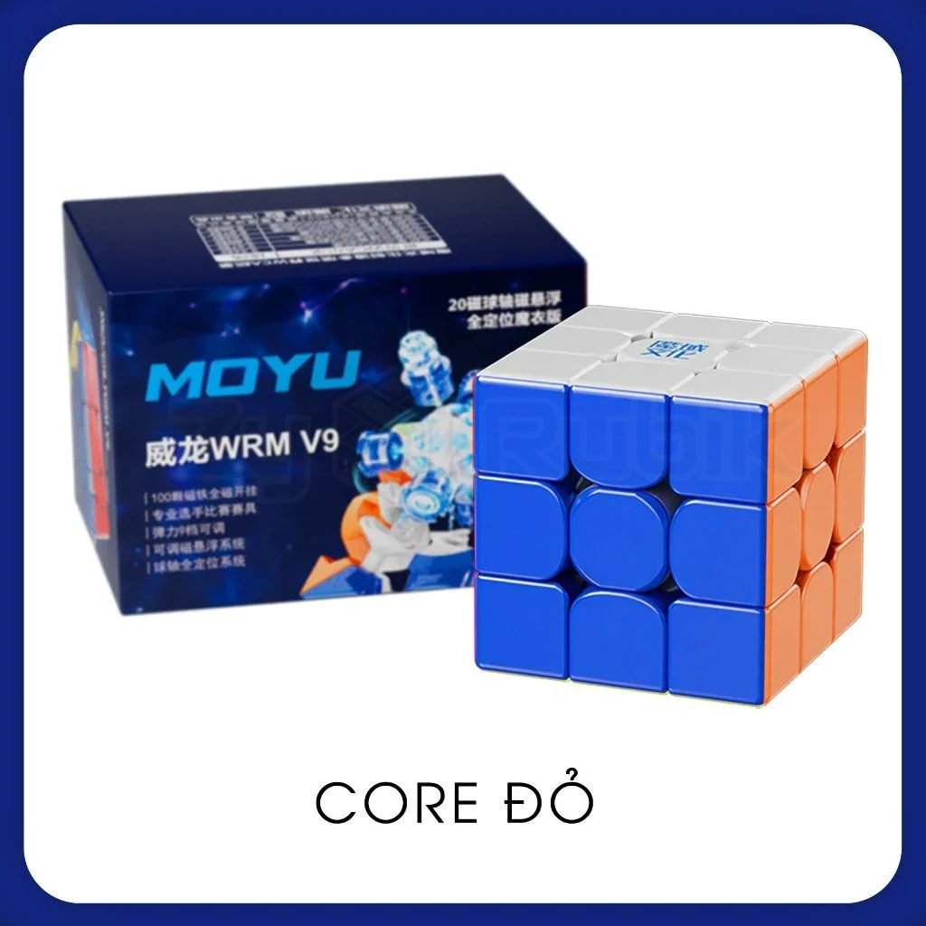 Rubik 3x3 Moyu Weilong WRM V9: Người bạn đồng hành lý tưởng cho tốc độ và hiệu suất