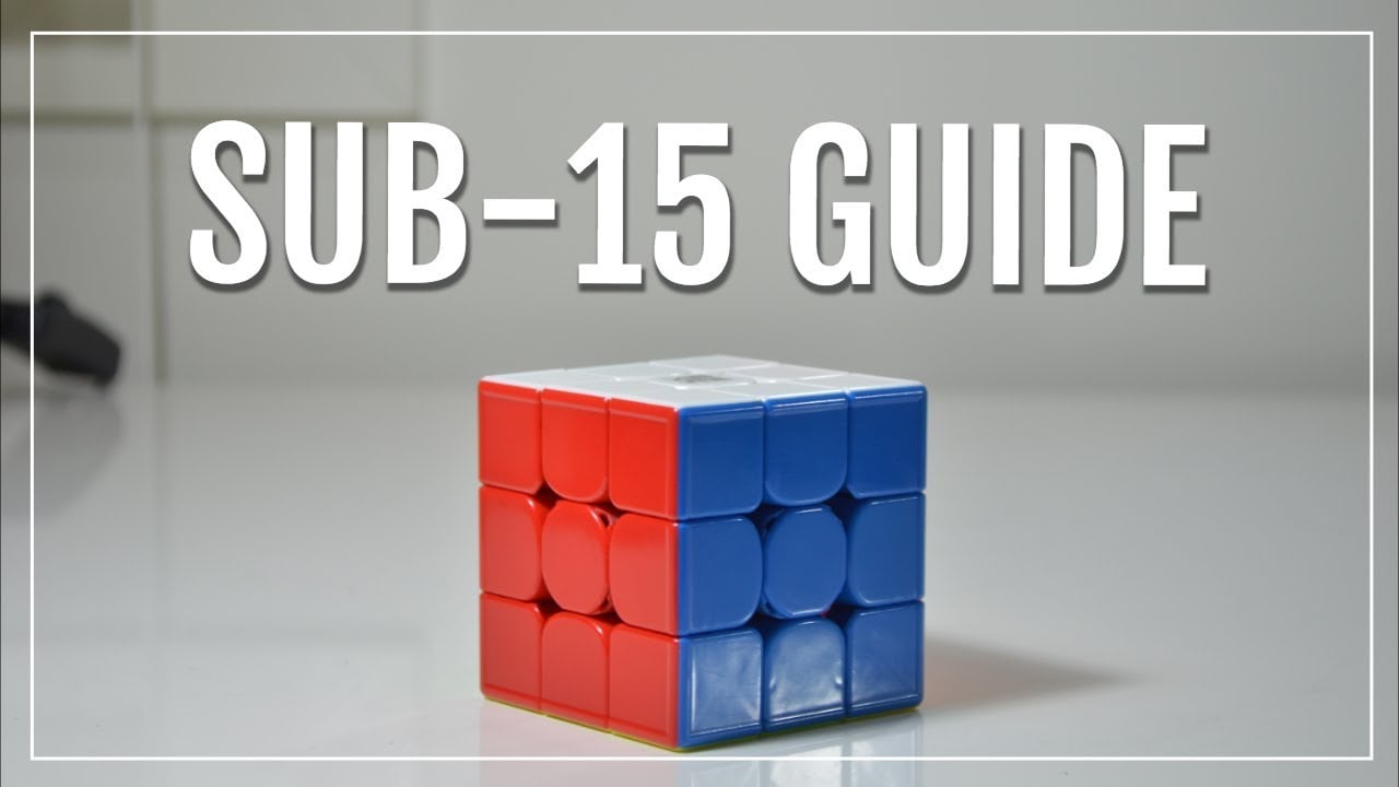 Sub-15 trên rubik 3x3 không hề khó - Bạn chỉ cần theo dõi các bước sau!