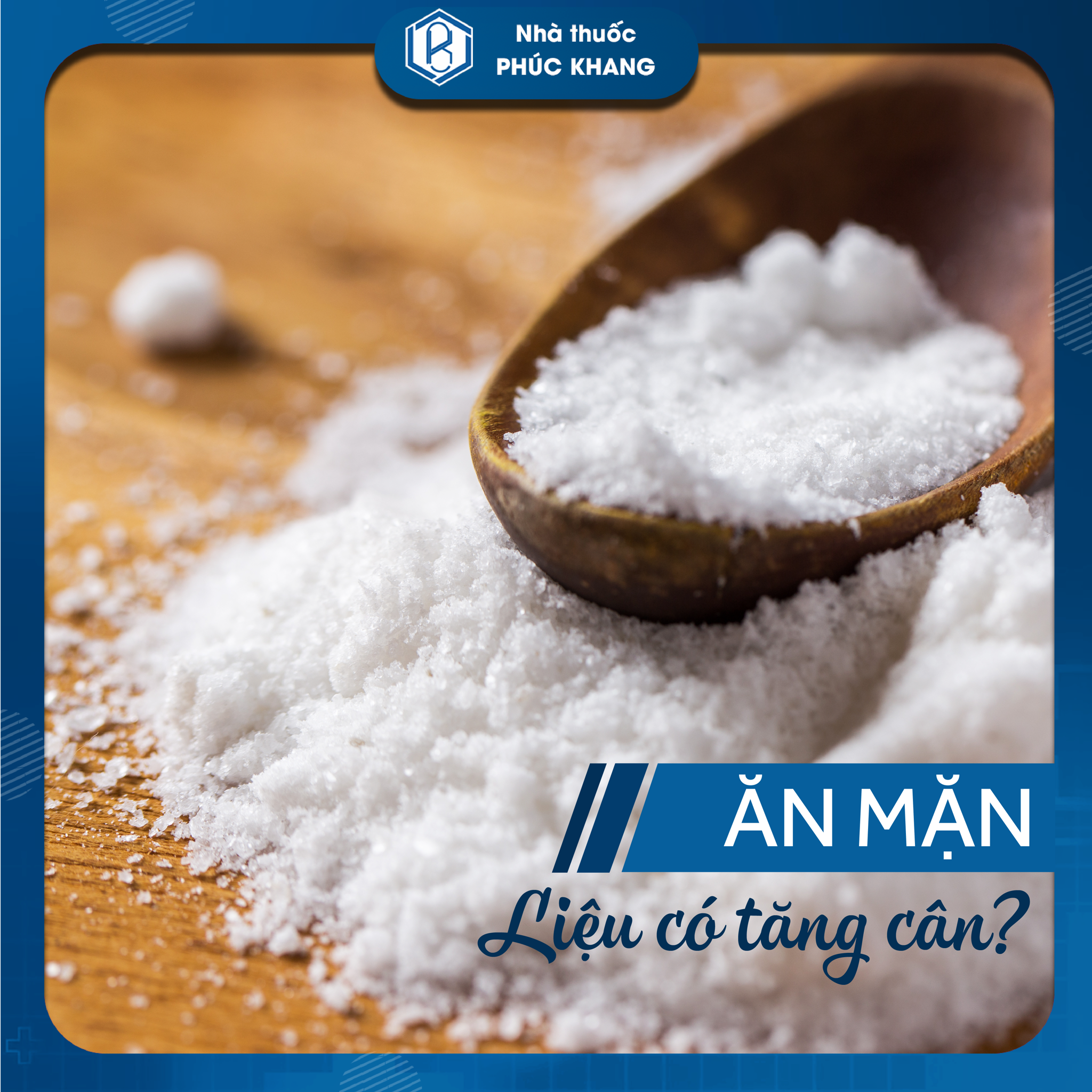 ĂN MẶN - LIỆU CÓ TĂNG CÂN ❓