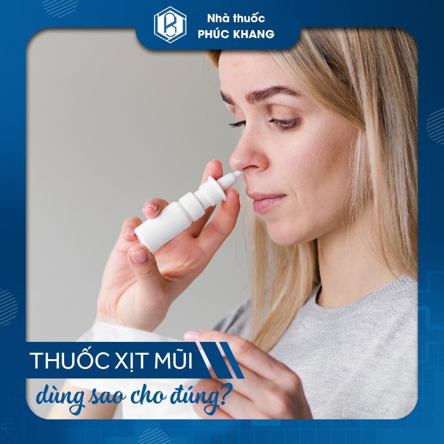 😖 DÙNG THUỐC XỊT MŨI NHƯ THẾ NÀO LÀ ĐÚNG CÁCH? 😖