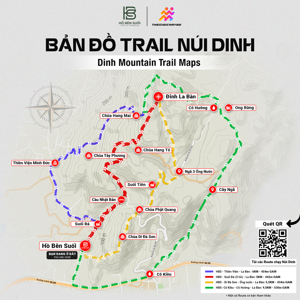 Bản Đồ Núi Dinh