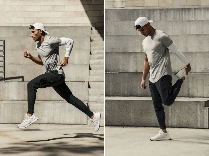 Gợi ý outfit năng động, thoải mái khi chạy bộ