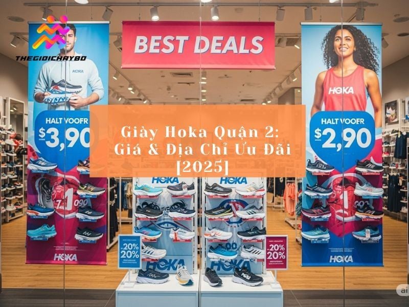 Giày Hoka Quận 2: Giá & Địa Chỉ Ưu Đãi [2025]