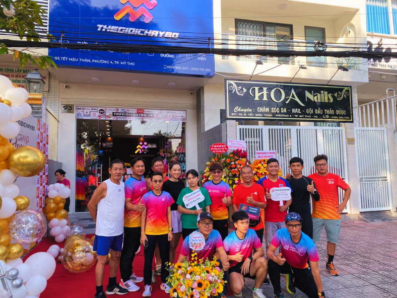 Tưng Bừng Khai Trương Cửa Hàng Thế Giới Chạy Bộ - Mỹ Tho