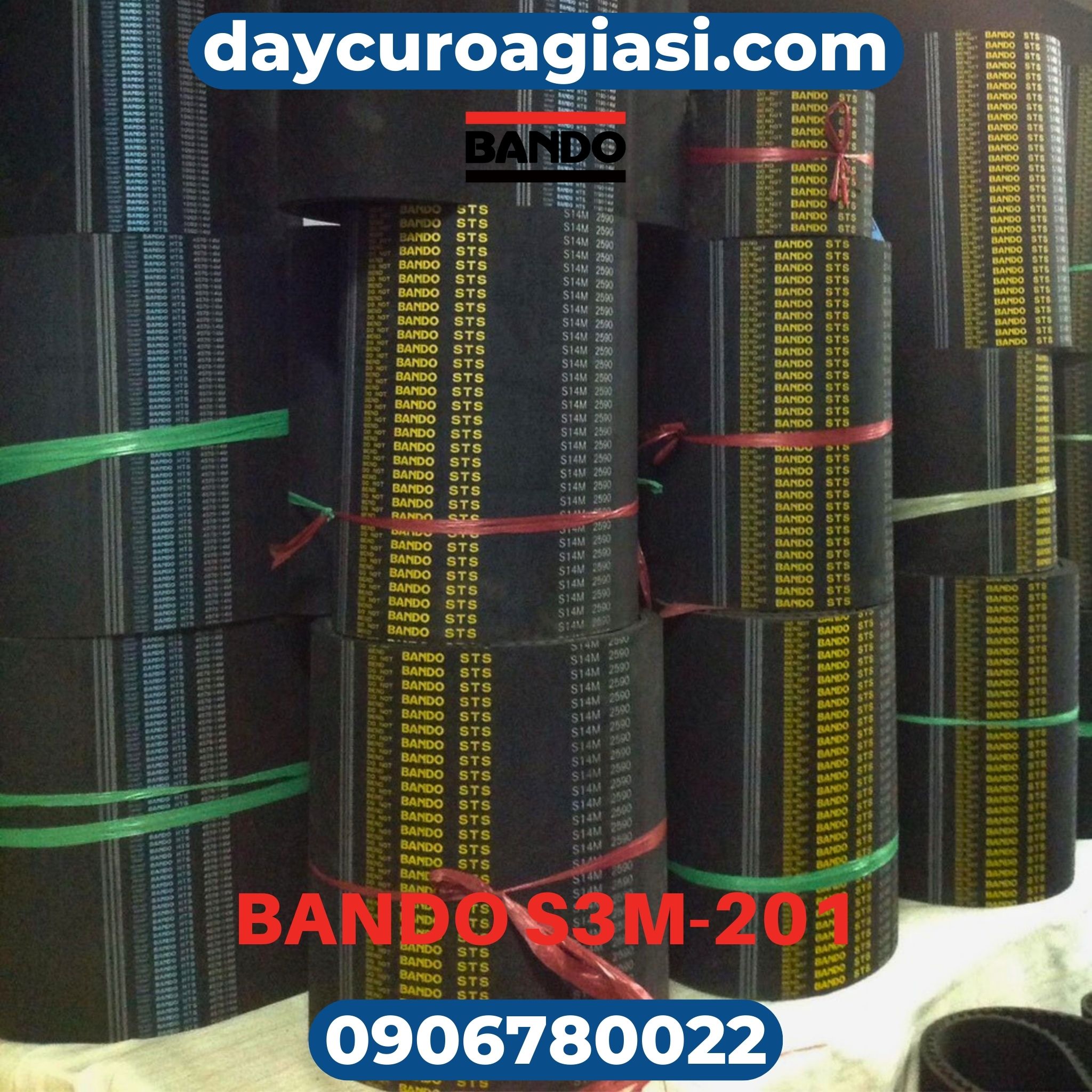 Dây curoa BANDO S3M-201