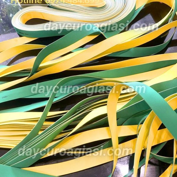 Dây đai xanh vàng 1.5mm