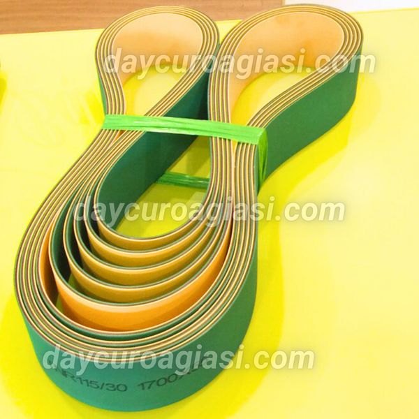 Dây đai xanh vàng 2mm