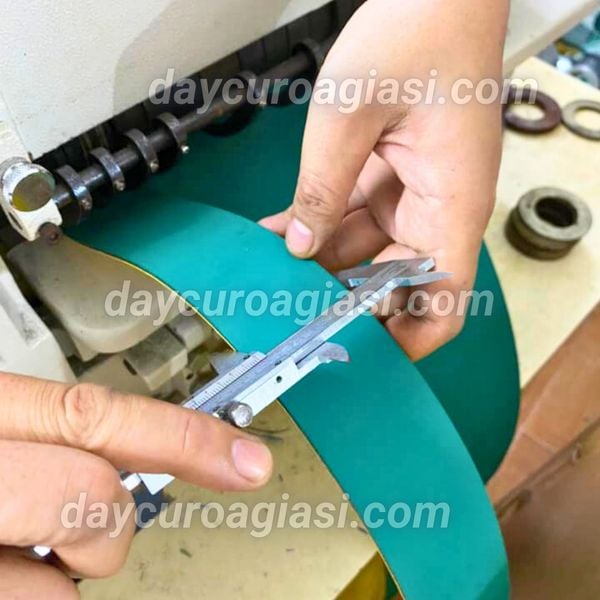 Kích thước dây đai xanh vàng
