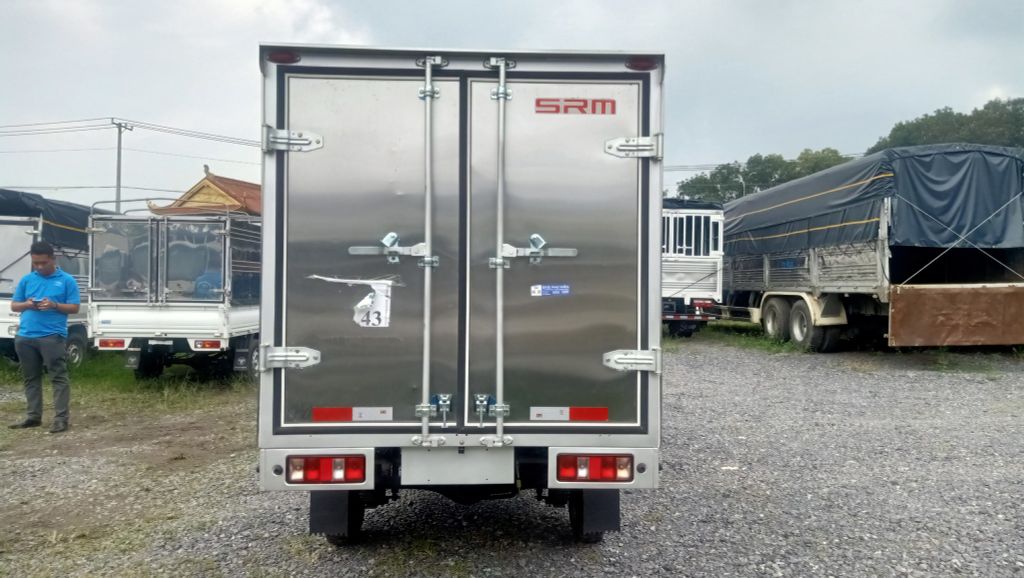 xe tải dongben srm t20 thùng kín 930kg