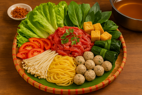 Cách nấu món lẩu bò nấm rau thơm ngon, bổ dưỡng