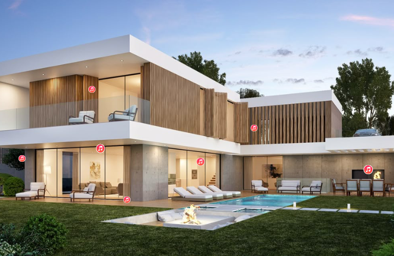 Giải pháp âm thanh đa vùng cho biệt thự, căn hộ cao cấp