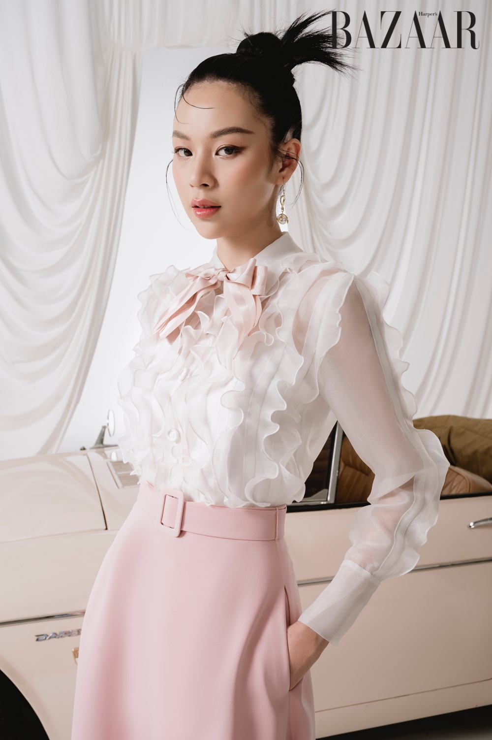 White Plan Xuân Hè 2023: Sắc hồng thạch anh cho mùa xuân tươi mới
