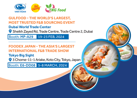 Culinary Delights Await: Visit TNG Food at Gulfood and Foodex Japan Tradeshows!