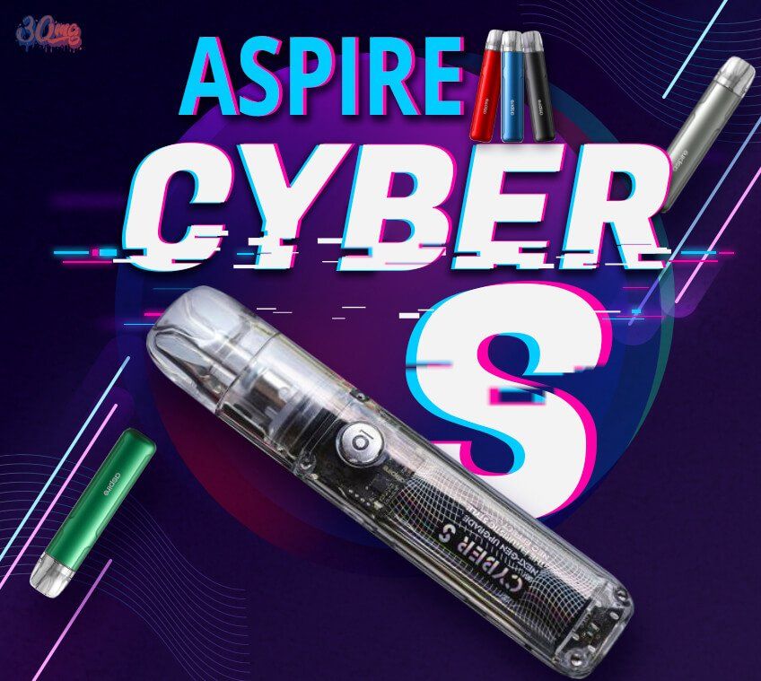 Aspire Cyber S Podsystem Kit, Thiết kế độc lạ Bình Dương!!