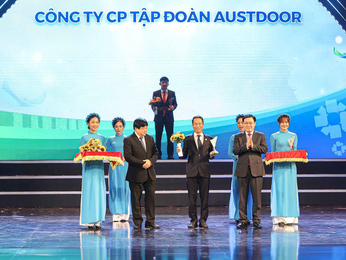 Tập Đoàn Austdoor sở hữu hai sản phẩm đạt thương hiệu quốc gia