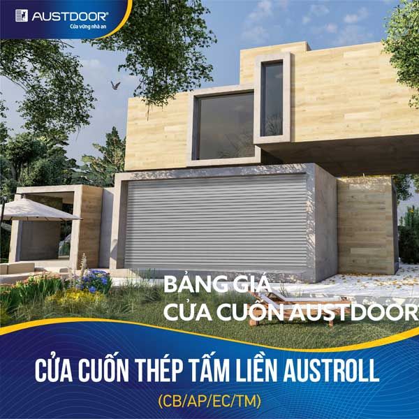 Bảng giá cửa cuốn tấm liền Austdoor