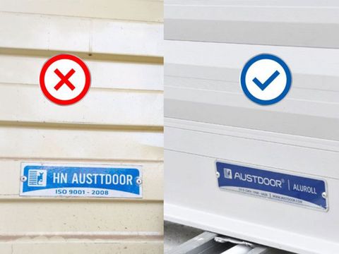 Cảnh báo vấn nạn hàng giả, hàng nhái thương hiệu cửa cuốn Austdoor