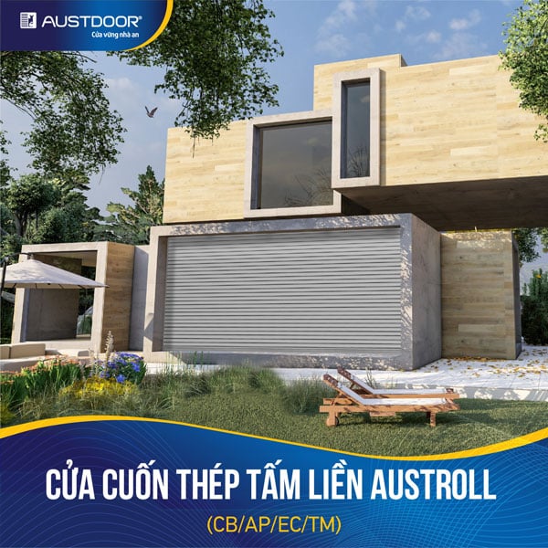 Cửa cuốn tấm liền Austdoor