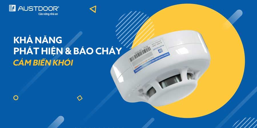 cảm biến khói cửa cuốn