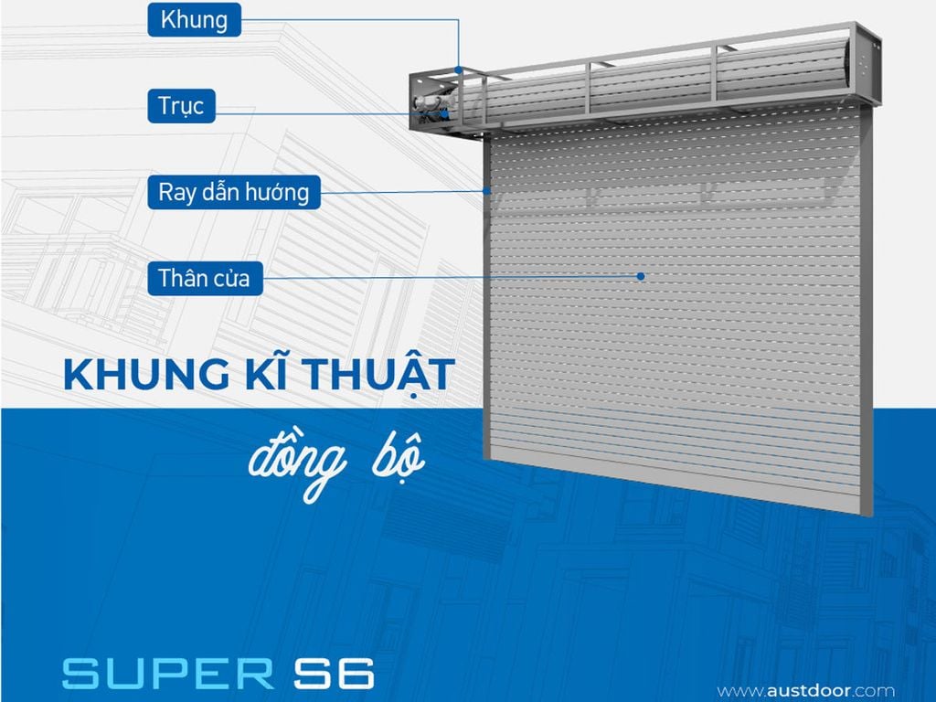 Cửa cuốn austdoor S6