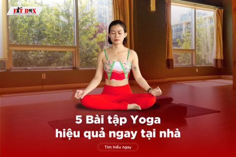 5 BÀI TẬP YOGA HIỆU QUẢ TẠI NHÀ