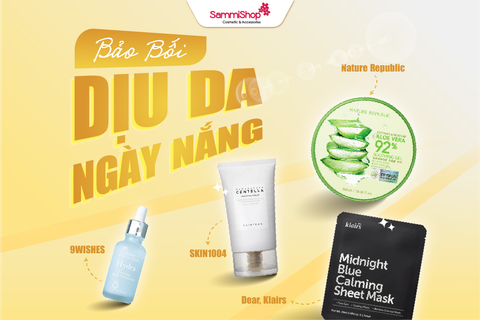 BẢO BỐI DỊU DA NGÀY NẮNG GIỮ DA MỊN MƯỚT KHÔNG LO KÍCH ỨNG