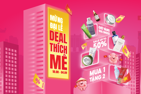 MỪNG ĐẠI LỄ - DEAL MÊ LY - MUA 1 TẶNG 1 - FLASH SALE 9K - 19K - 39K từ 18.04 - 04.09