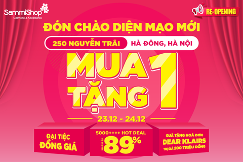 RE-OPENING 250 NGUYỄN TRÃI, HÀ NỘI