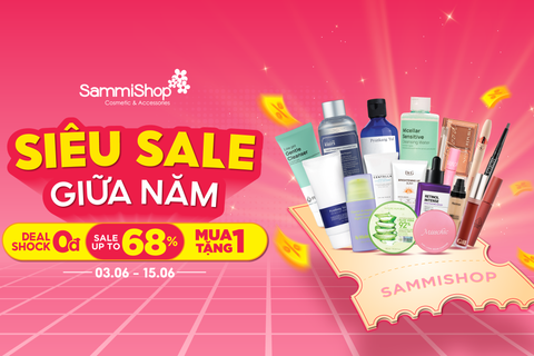 SUPER BRAND DAY - SALE UP TO 68% - DEAL SHOCK 0Đ TỪ 03.06 - 15.06
