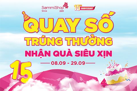 QUAY SỐ TRÚNG THƯỞNG - NHẬN QUÀ SIÊU XỊN 08.09 - 29.09