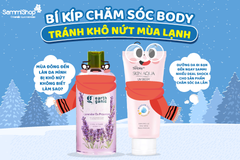 BÍ KÍP CHĂM SÓC BODY TRÁNH KHÔ NỨT MÙA LẠNH