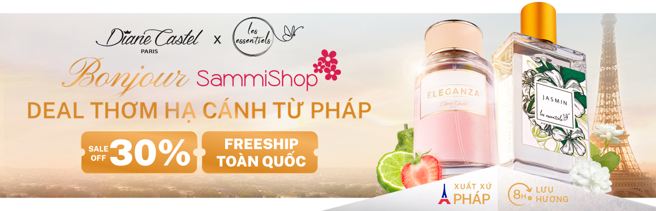 Nước hoa Pháp Les Essentiels & Diane Castel