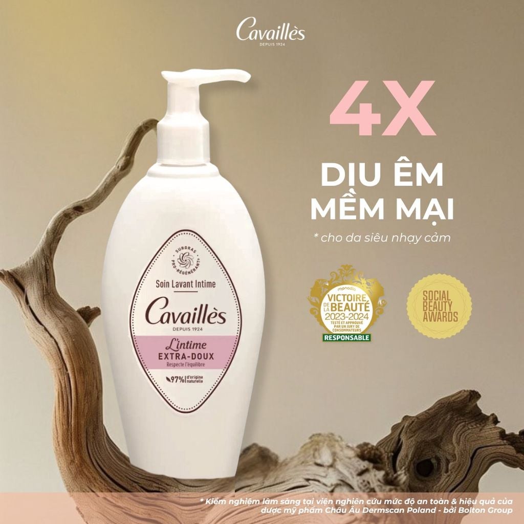 Cavailles Dung dch v sinh ph n L'intime Extra - Doux 250mlCavailles Dung  dch v sinh ph n L'intime 250ml  SammiShop