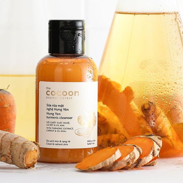 Sữa rửa mặt Cocoon từ nghệ Hưng Yên