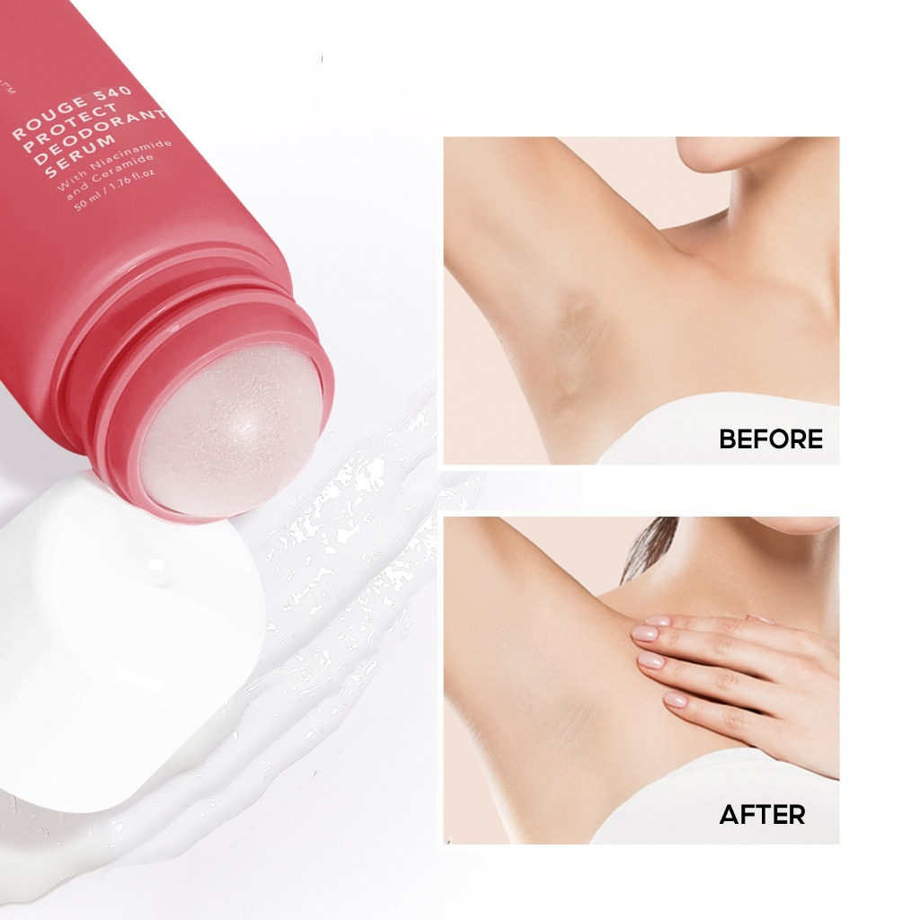 Grace And Glow Lăn khử mùi  Rouge 540 Protect Deodorant Serum With Niacinamide And Ceramide 50ml