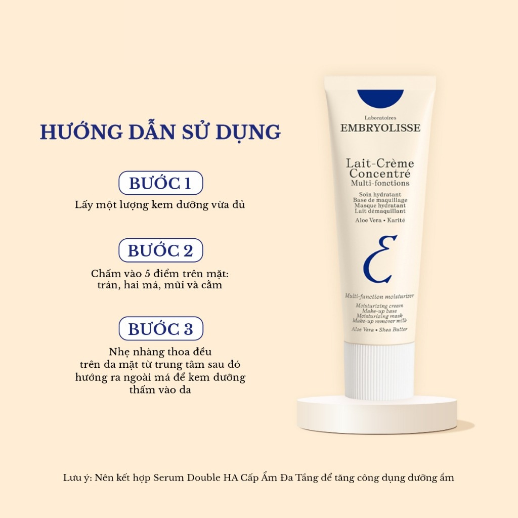 Embryolisse Sữa dưỡng Lait - Crème Concentré 30ml