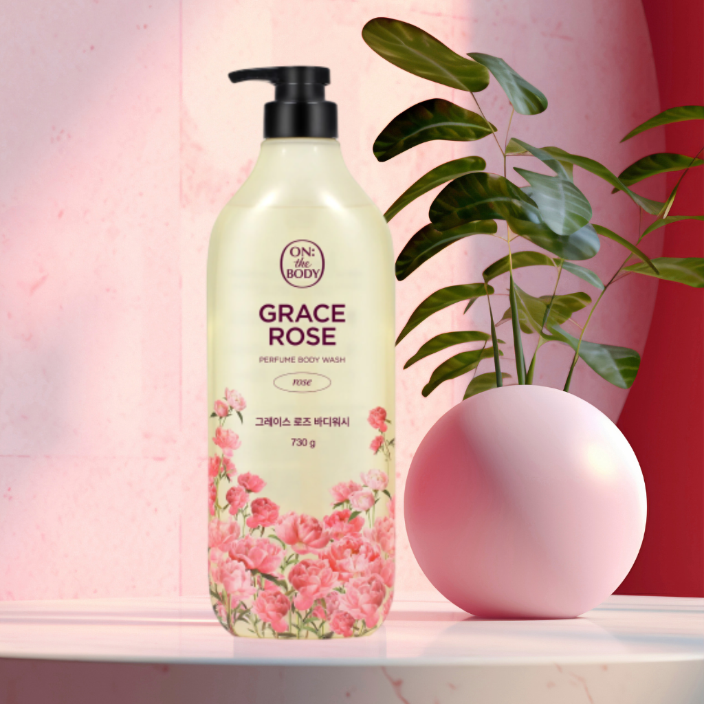 ON:) THE BODY Perfume Body Wash Fresh Lavender Scent 730g
