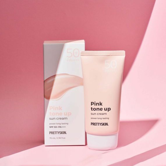 Prettyskin Kem chống nắng Pink Tone Up Sun Cream 70ml (IP02)Prettyskin Kem  chống nắng Pink Tone Up Sun Cream 70ml (IP02) – Sammishop