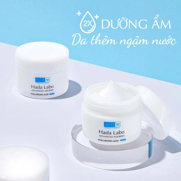 Hadalabo Kem Dưỡng Advanced Nourish Hyaluronic Acid Cream